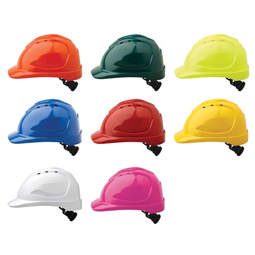 HHV9R - 9 Vented Hard Hat With Ratchet Harness