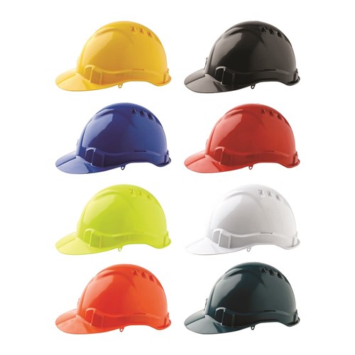 HHV6 - 6 Vented Hard Hat With Pushlock Harness