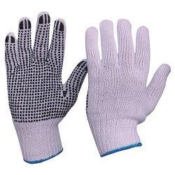 Polycotton Dot Palm Glove 