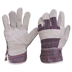 Candy Stripe Leather Glove (Large)
