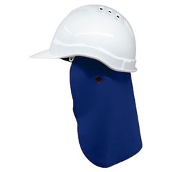 Hard Hat Sunburn Neck Guard - Navy