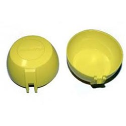 Pratt Dust Cover Caps Eye Wash Nozzle 2pkt