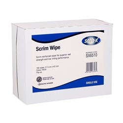 Sorb-X Scrim Wipe Pop-Up - White