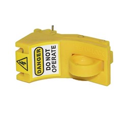 Mini Circuit Breaker lockout Yellow