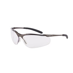 Bollé Safety Contour Metal Frame Spec - Clear 