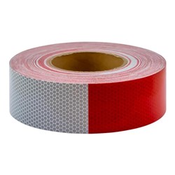 Conspicuity Tape - Meter - Red/White