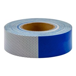Conspicuity Tape - Meter - Silver/Blue