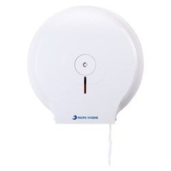 Single Jumbo Roll Dispenser - White