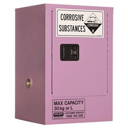 Corrosive Storage Cabinet 30L with 1 Shelf
