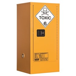 Toxic Sustance Storage Cabinets 60L with 2 Shelves