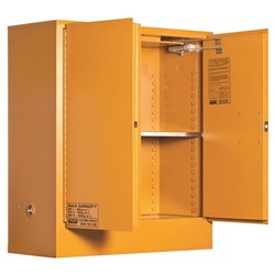 Toxic Substance Storage Cabinet 160L with 2 Shelves