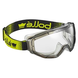 Bollé Safety Globe Indirect Vented Goggle - Clear