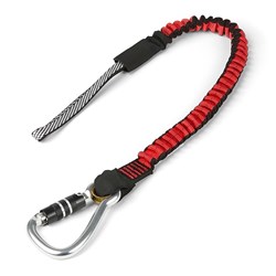 Bungee Lanyard C/W Locking Karabina 15.9kg