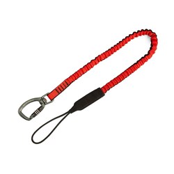Bungee Lanyard C/W Triple Action Karabiner 7.0kg