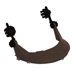 Striker Hard Hat Brow Guard - Black