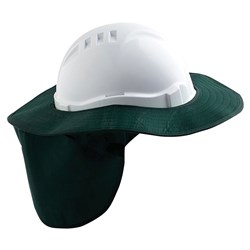 Pro Choice Hardhat Brim with Neckflap - Green