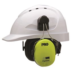 Pro Choice Hi-Vis Python Slimline Hardhat Earmuff - CL5