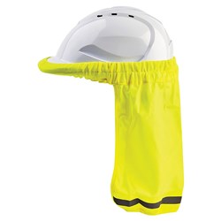 Hard Hat Neck Sun Shade - Fluro Yellow