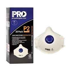 Pro Choice P2 Valved Mask box/20