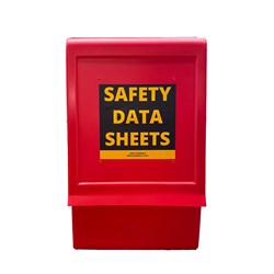 SDS Outdoor Document Box – Red