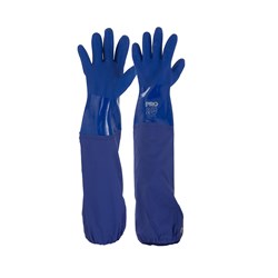 Double Dipped PVC Glove - Blue OS