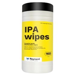 Reynard IPA Surface Disinfection Wipes 160/PKT