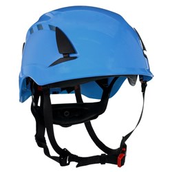 3M SecureFit Safety Helmet - X5000 Blue Vented