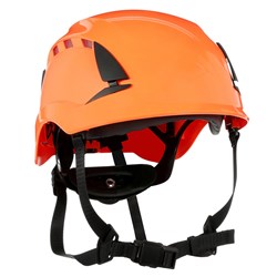 3M SecureFit Safety Helmet X5007VE-CE Orange Vented