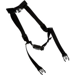 3M 7100175587 SecureFit X5-S4PTCS2 Standard 4-point Chin Strap with buckle and selector             