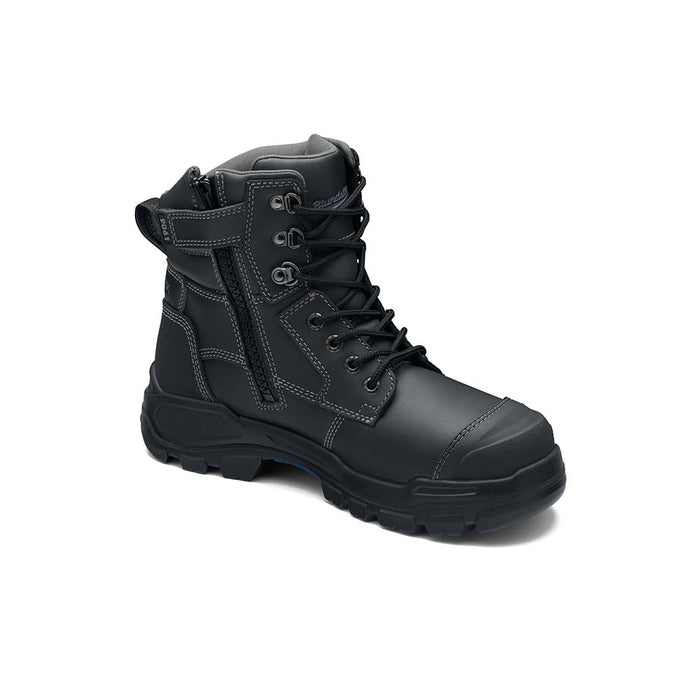 Rotoflex Black L/U Zip-sided Boot