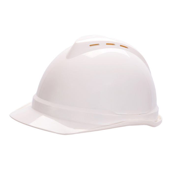 MSA V-Gard 500 Ratchet H/Hat White