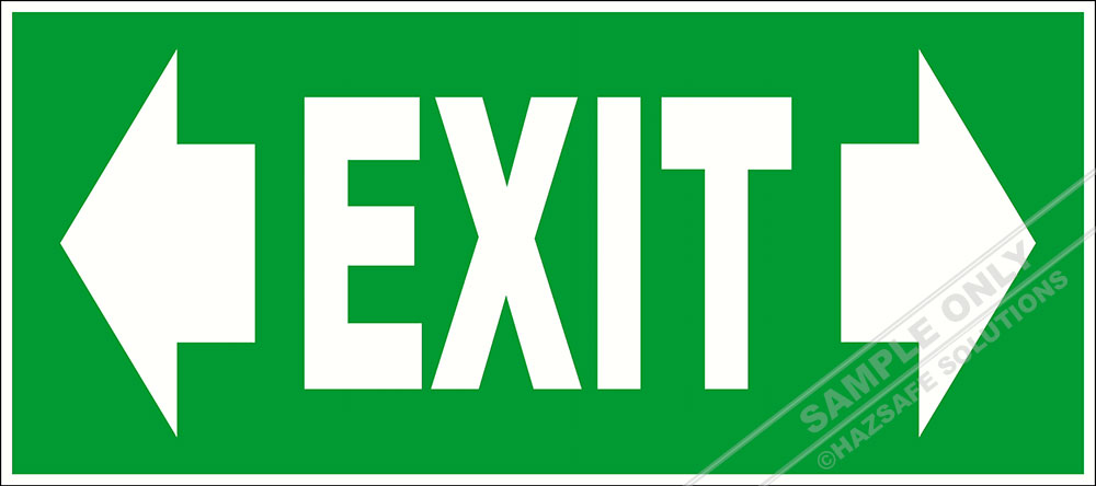 Exit Double Arrow