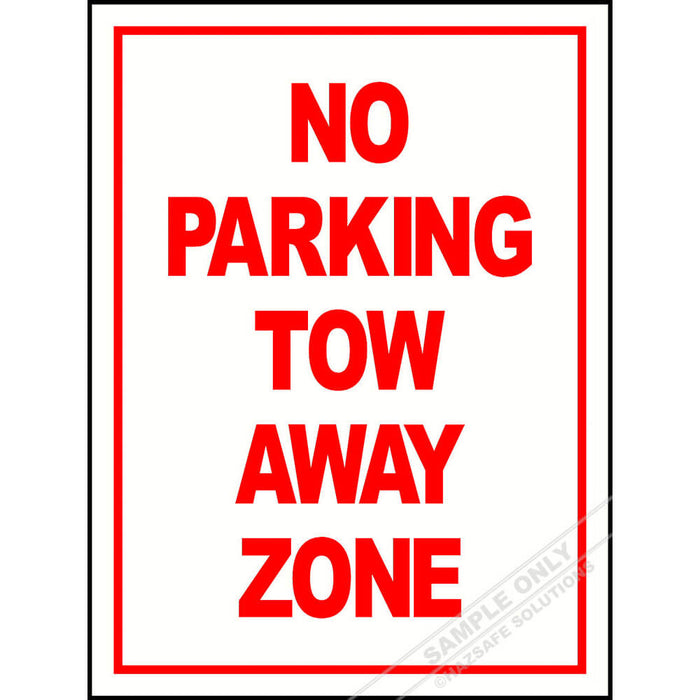 No Parking Tow Away