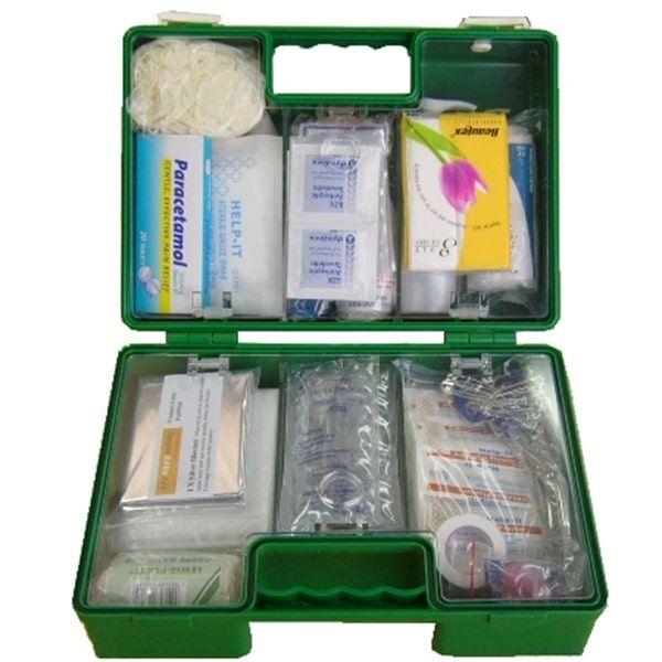 First Aid Kit, Plastic Box - 6-25 People - FAK016PB