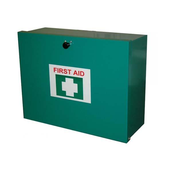 First Aid Kit, Metal Box - 1-50 People - FAKM50