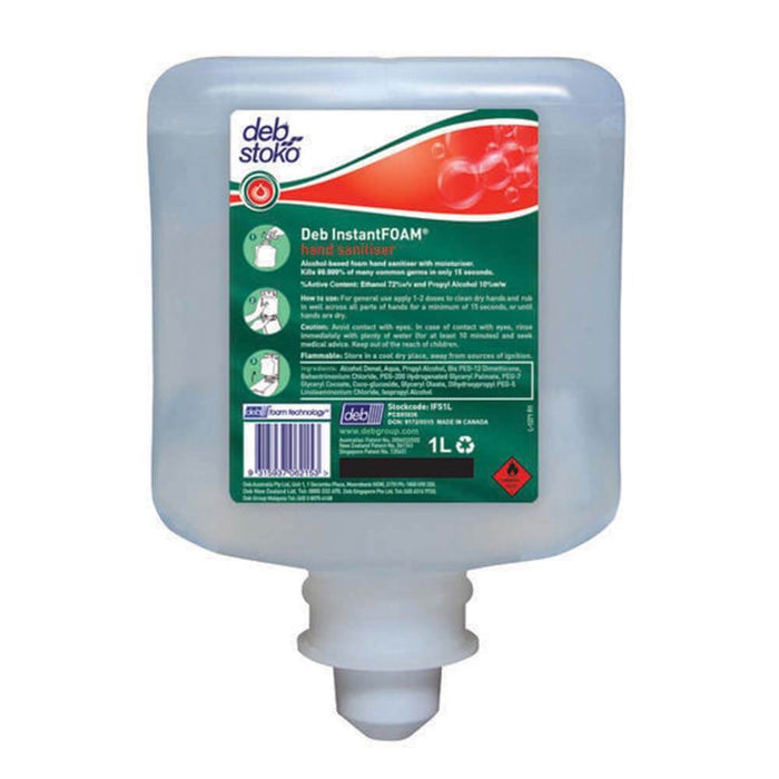 Instant FOAM Sanitiser Alcohol Touch Free 1L