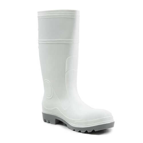 Mohawk Pvc/Nitrile Food Industry Safety White/Grey Gumboot