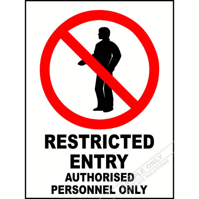 Restricted Entry