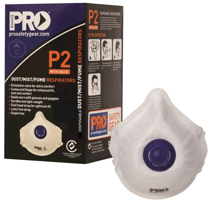 ProChoice P2 Dust Mask with Valve - PC321-20