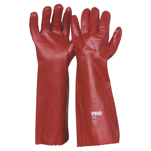 PVC Red Glove