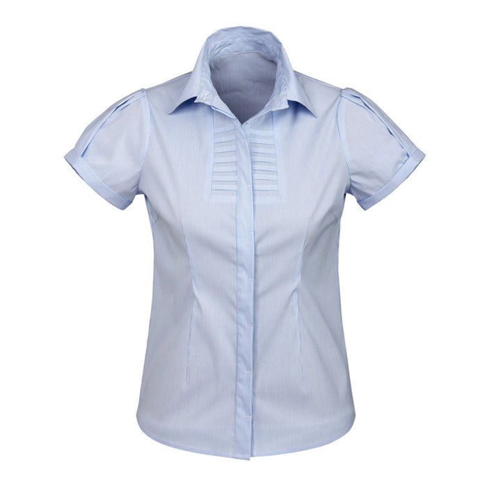 Ladies Berlin Short Sleeve Shirt White
