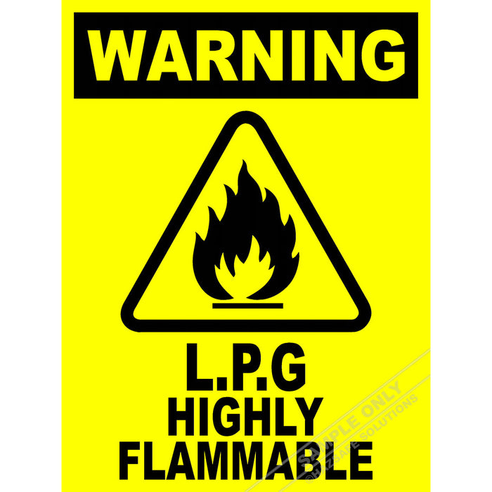 LPG Highly Flammable