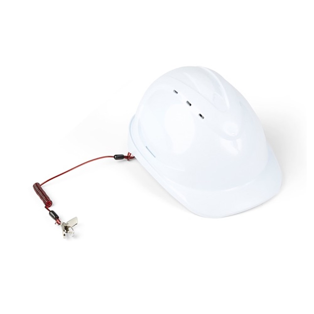 thumbnail image 2 of TY-FLOT LNYHRDRD Patented Hard Hat Lanyards, Red, PK100 2 of 14